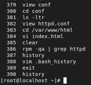 Bash History